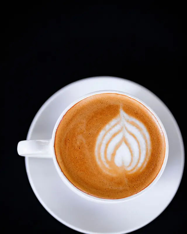 Cappuccino at KTS Café